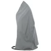PARIS PRIX - Housse de protection fauteuil suspendu "klas" 200cm gris