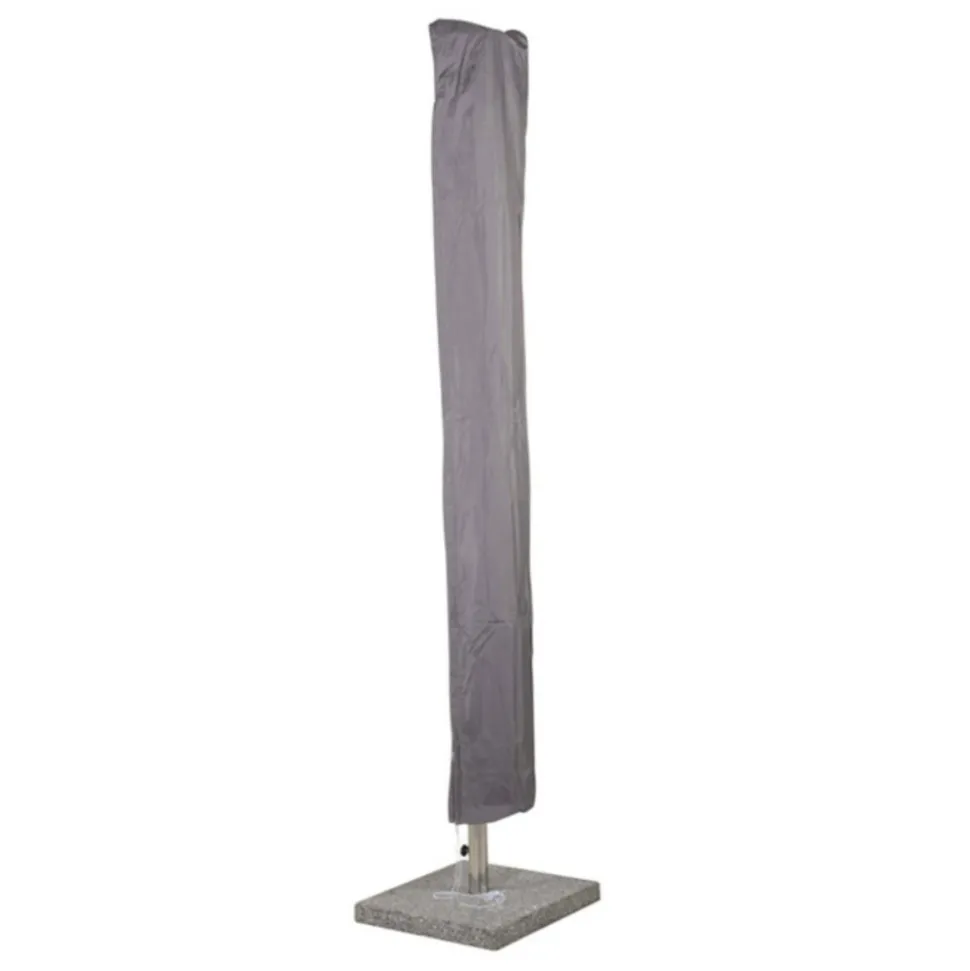 PARIS PRIX - Housse de protection parasol "klas" 225cm gris