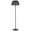 PARIS PRIX - Lampadaire d'extérieur design "mabis" 150cm noir