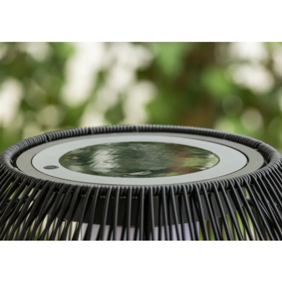 PARIS PRIX - Lampadaire d'extérieur design "mabis" 150cm noir