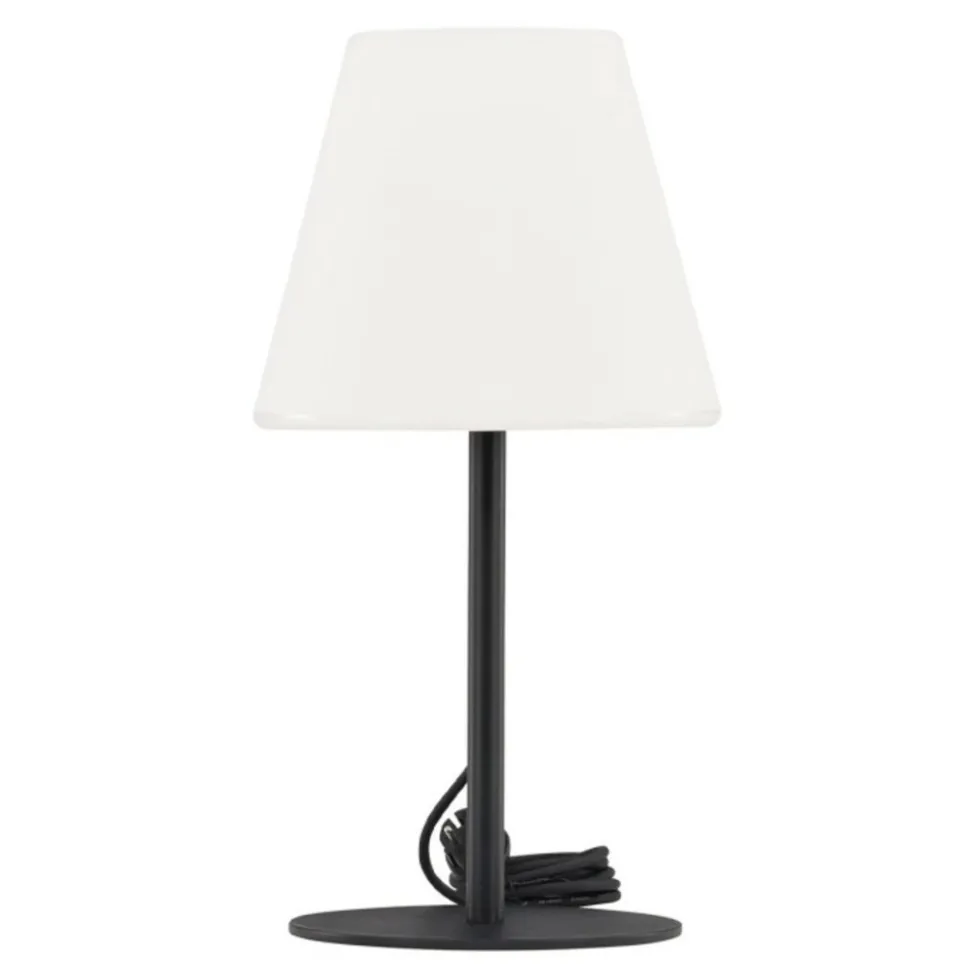 PARIS PRIX - Lampe à poser d'extérieur "moris" 52cm noir