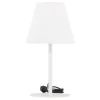 PARIS PRIX - Lampe à poser d'extérieur "moris" 52cm blanc