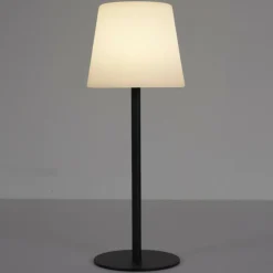 PARIS PRIX - Lampe à poser extérieur "rechargeable" 40cm noir