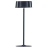 PARIS PRIX - Lampe à poser d'extérieur led "tern" 34cm noir