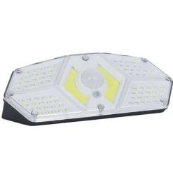PARIS PRIX - Lampe solaire led "extérieur" 20cm noir
