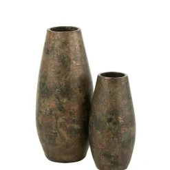 PARIS PRIX - Vase en terre cuite "theron" 57cm multicolore