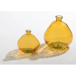 PARIS PRIX - Vase rond design en verre 