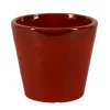 PASSION FOR POTTERY - Pot émaillé Shanghai 4-01R Rouge - D.34xH.30cm