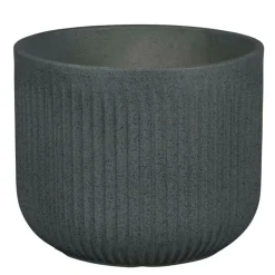 PASSION FOR POTTERY - Pot de fleurs Auckland 08G, coloris gris - D.44xH.36cm