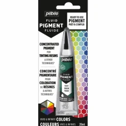 PÉBÉO - Colorant pigmenté pour résine - vert - 20 ml