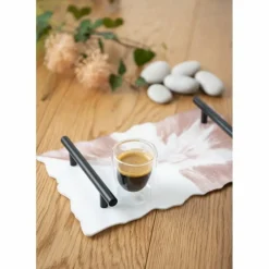 PÉBÉO - Moule plateau en silicone - géode - 32 x 18 cm