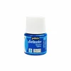 PÉBÉO - Peinture textile setacolor opaque - bleu cobalt - 45 ml