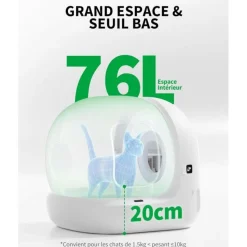 PETKIT - Puramax 2 robot litière automatique pour chat - pack premium