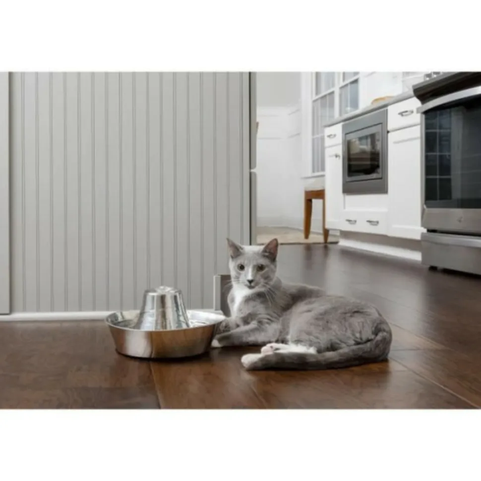 PETSAFE - Fontaine pour animaux - petsafe - seaside - inoxydable - 1,8 l - silencieuse - eau filtrée