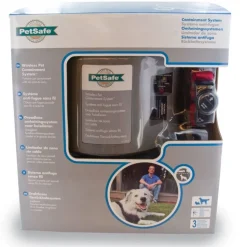 PETSAFE - Système de confinement sans fil pour animaux 3,6+ kg 55 m gris