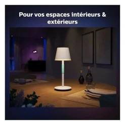 PHILIPS - Philips hue go tischleuchte weiß white color ambiance akku