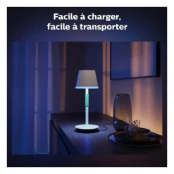 PHILIPS - Philips hue go tischleuchte weiß white color ambiance akku