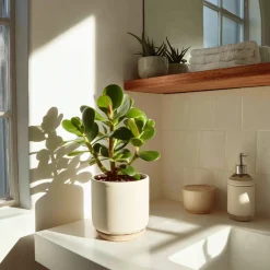 PLANT IN A BOX - Arbre à jade - lot 2 - crassula ovata - hauteur 15-25cm - ø12cm