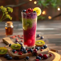 PLANT IN A BOX - Plantes fruitières - set de 8 - actinidia, vaccinium, lycium - h25-40cm - ⌀9cm