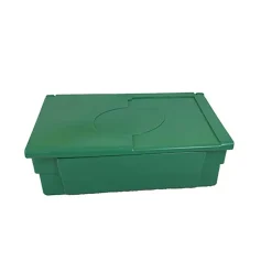 PLAST&AMP;AMP;#039;UP ROTOMOULAGE - Bac de stockage denrées animales/multi-usages 100l vert