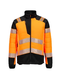 PORTWEST - Veste hybride baffle hv pw3 - taille xxxl - orange/noir - portwest