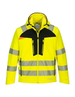 PORTWEST - Veste softshell hv dx4 couleur : jaune/noir taille m - portwest