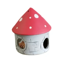 POTERIE LUTTON - Mangeoire à oiseaux champignon