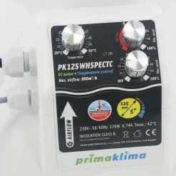 PRIMA KLIMA - Extracteur prima klima ec whsp insono ø125mm thermocontrol
