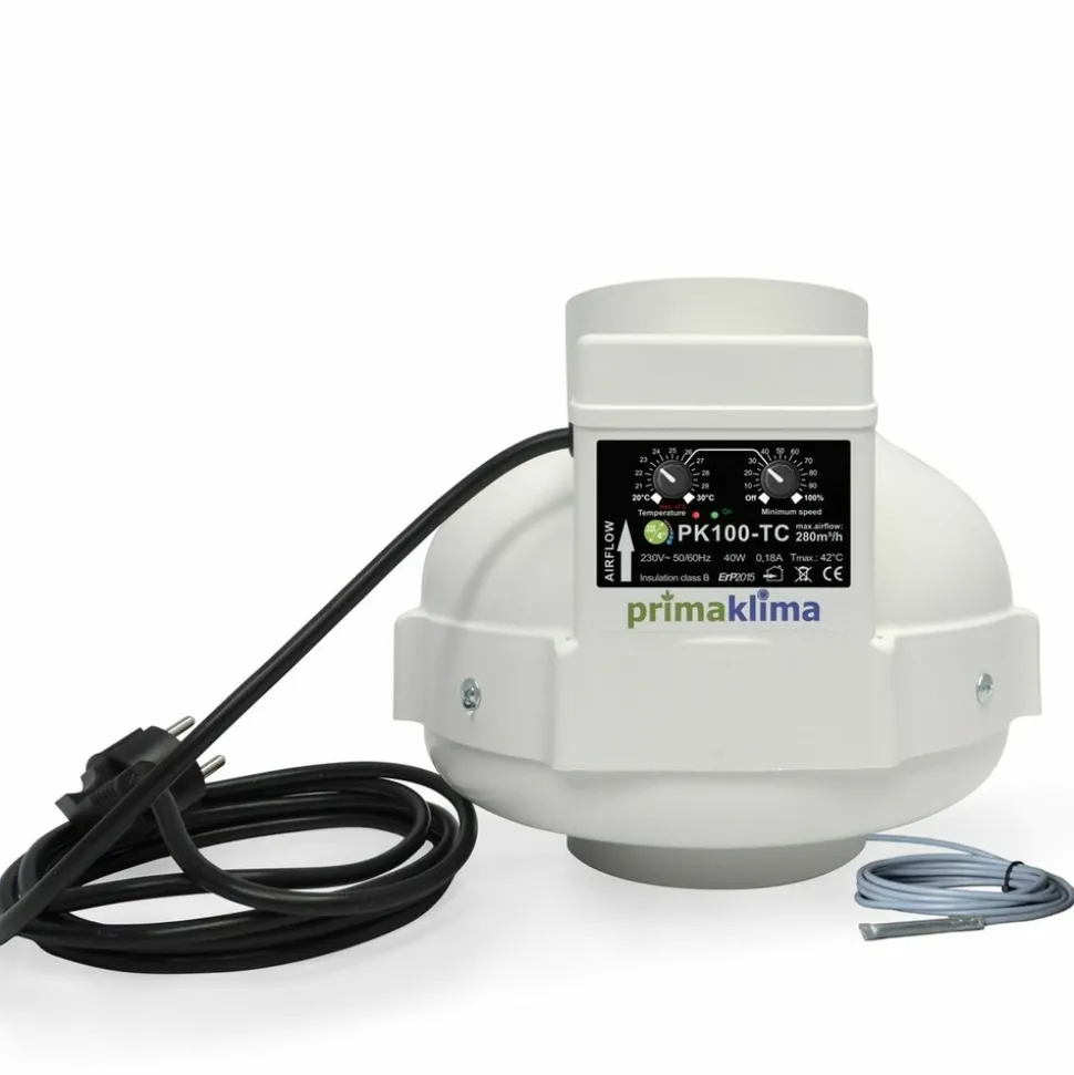 PRIMA KLIMA - Extracteur thermo-contrôlé 280m3/h - ø 100mm