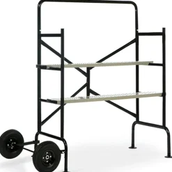 PROBACHE - Echafaudage mobile sur roues l.140xl.78xh.135 cm avec 2 plateformes