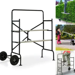 PROBACHE - Echafaudage mobile sur roues l.140xl.78xh.135 cm avec 2 plateformes