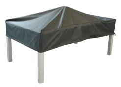 PROLOISIRS - Housse pour table 140x80 cm - gris