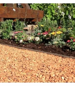 RACINE - Paillage minéral décoratif en brique pilée 10/25 big bag 1 m3 pour 20m2