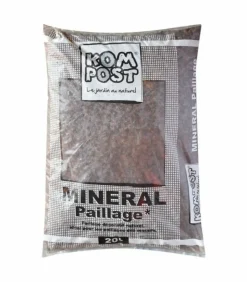 RACINE - Paillage minéral en pouzzolane rouge 20/40mm, sac de 20 litres - kom34