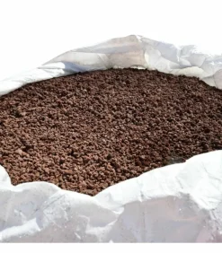 RACINE - Paillage minéral en pouzzolane rouge 7/15mm, sac de 20l - kom31