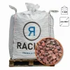 RACINE - Paillage minéral en pouzzolane rouge 20/40 big bag 1 m3 pour 20m2