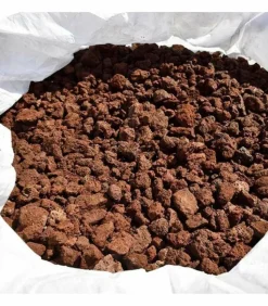 RACINE - Paillage minéral en pouzzolane rouge 7/15 big bag 1 m3 pour 20m2