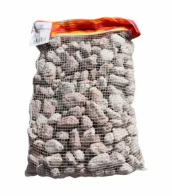 RACINE - Paillage minéral galet marbre rouge 25-40mm, sac 20 kg - f-pai070