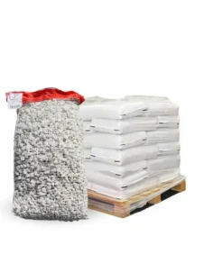 RACINE - Paillage minéral gravier marbre blanc 8-12mm, 10 sacs de 20 kg - f-pai064-10x20