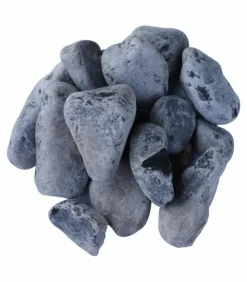 RACINE - Paillage minéral galet marbre noir 40-60mm, 10 filets de 20kg - f-pai069-10x20