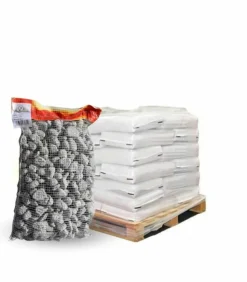 RACINE - Paillage minéral galet marbre pigat 25-40mm, 10 sac de 20 kg - f-pai077-10x20