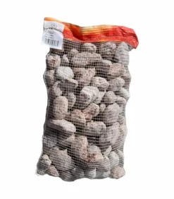 RACINE - Paillage minéral galet marbre rouge 40-60mm, 10 sacs de 20kg - f-pai071-10x20