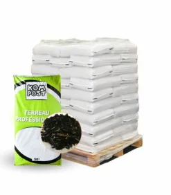 RACINE - Paillage organique du potager 100% naturel, 48 sacs de 50 l - pro217-48x50l