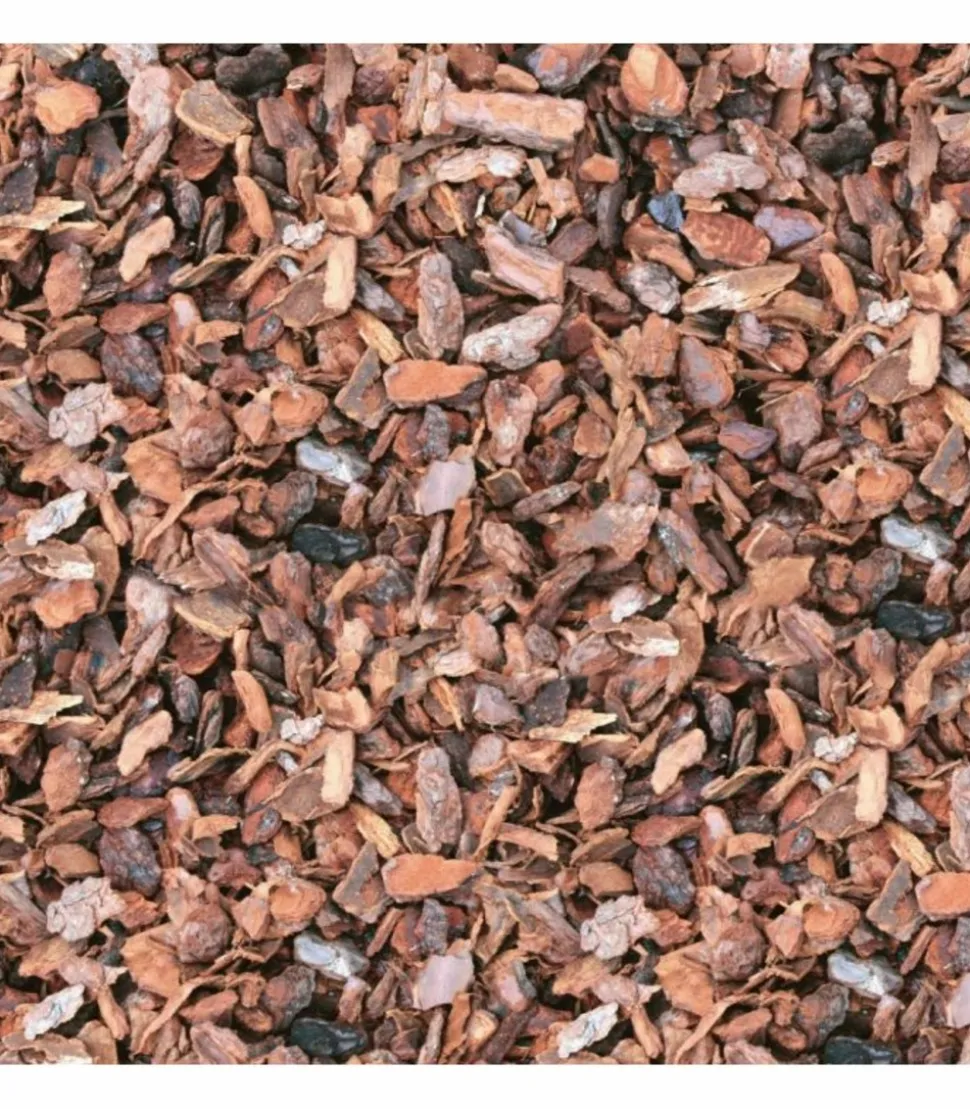 RACINE - Paillage végétal biodégradable écorces de pin maritime, sac 50 l - kom37