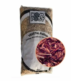 RACINE - Paillis couleur rouge aire de jeux r play 5/30mm, sac 50 l - rpl022