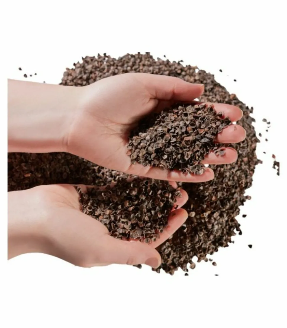 RACINE - Paillis de cosses de sarrasin, double fonction - 36 sacs de 50 l - pro93-36x50