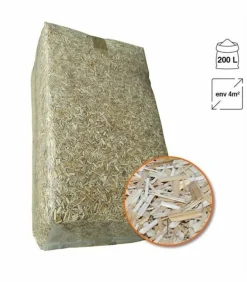 RACINE - Paillis de miscanthus pour retenir l'eau, 48 balles de 150 litres - f-pai045-48x150