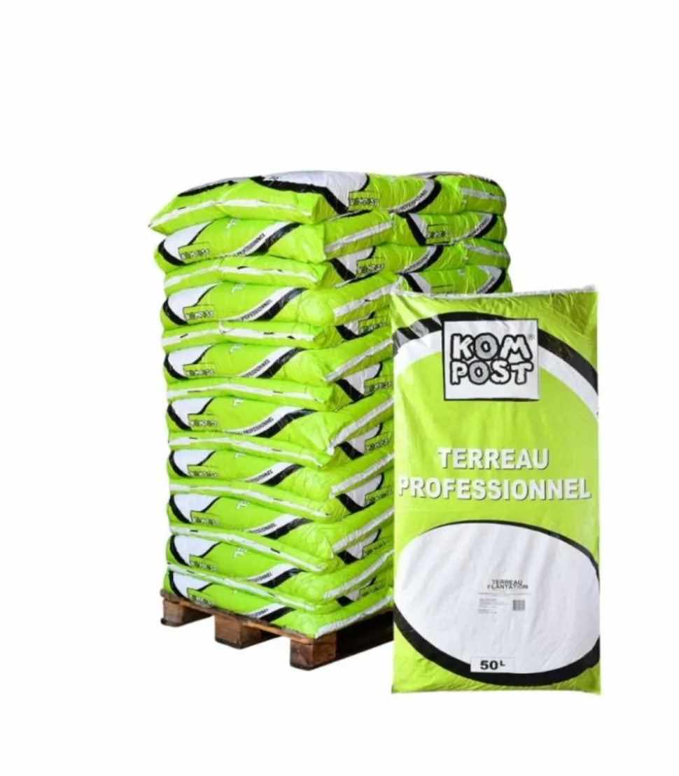 RACINE - Terreau plantation enrichi en tourbe, 24 sacs de 50 litres - pro414-24x50