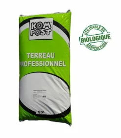 RACINE - Terreau plantes vertes, sac de 50 litres - pro12