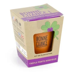 RADIS ET CAPUCINE - Kit Bonne chance Trèfle à 4 feuilles